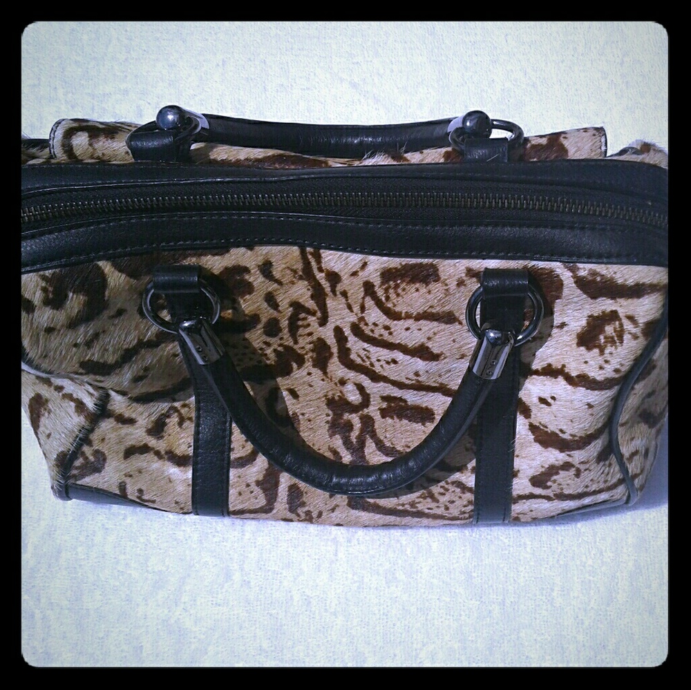 Talbot Animal Skin 100% Hair Calf Handbag